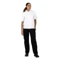 Nisbets Essentials Short Sleeve Chefs Jacket White (Pack of 2) - Image 1