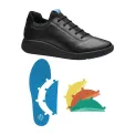 WearerTech Transform Trainer Black/Black with Modular Insole - Image 1