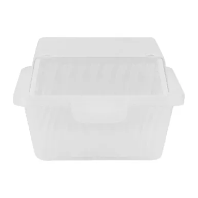 FSG Returnables Small Burger Boxes Clear 500ml (24 Pack)