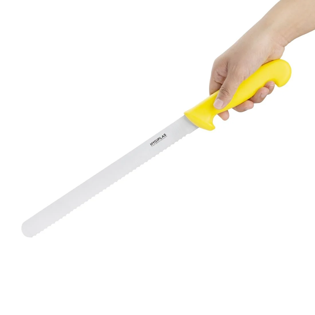 Hygiplas Serrated Slicer Yellow 30.5cm - Image 2