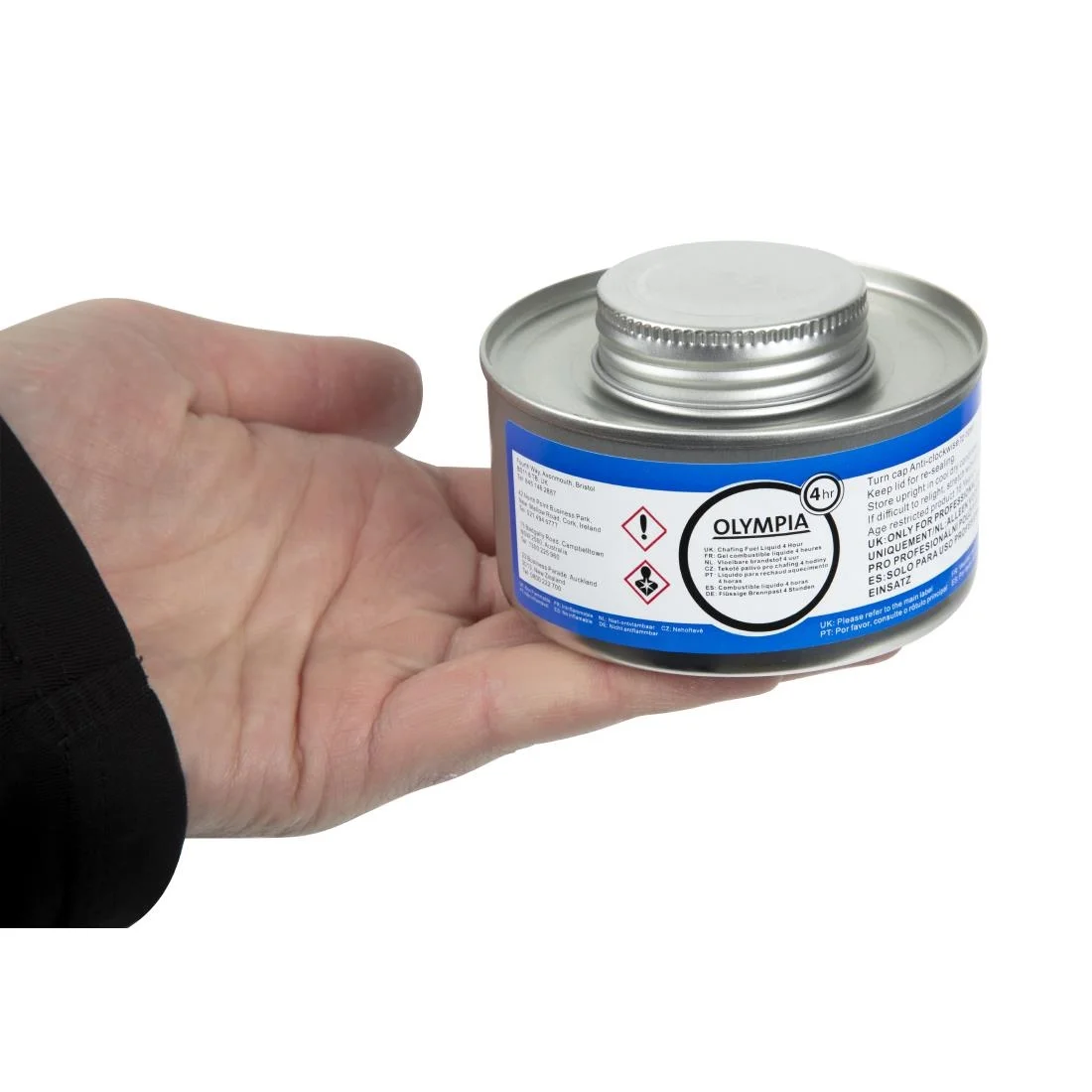 Olympia Liquid Chafing Fuel With Wick 4 Hour x 12 - Image 3