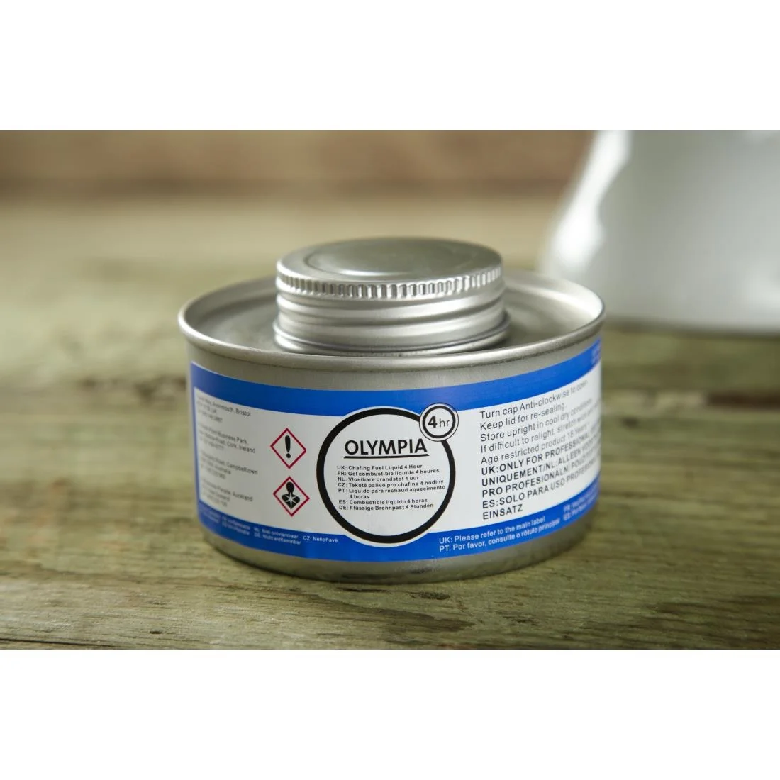 Olympia Liquid Chafing Fuel With Wick 4 Hour x 12 - Image 5