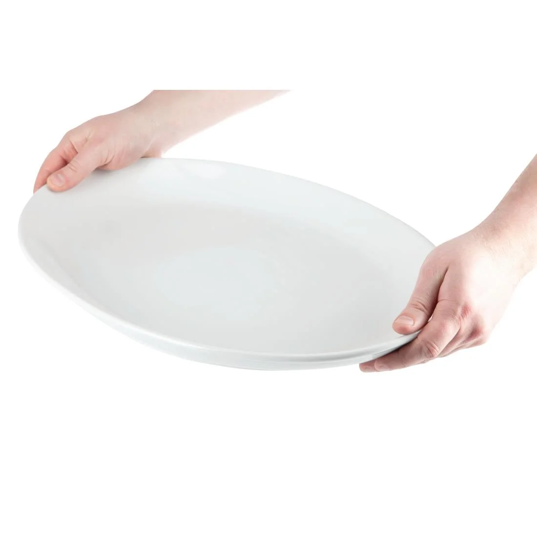 Olympia French Deep Oval Plates 500mm - Image 7