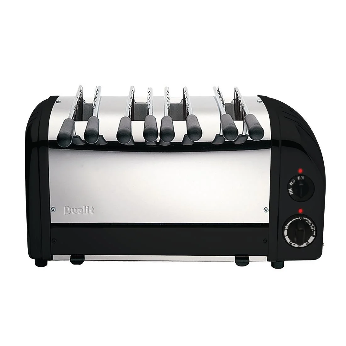 Dualit 4 Slice Sandwich Toaster Black 41037 - Image 2