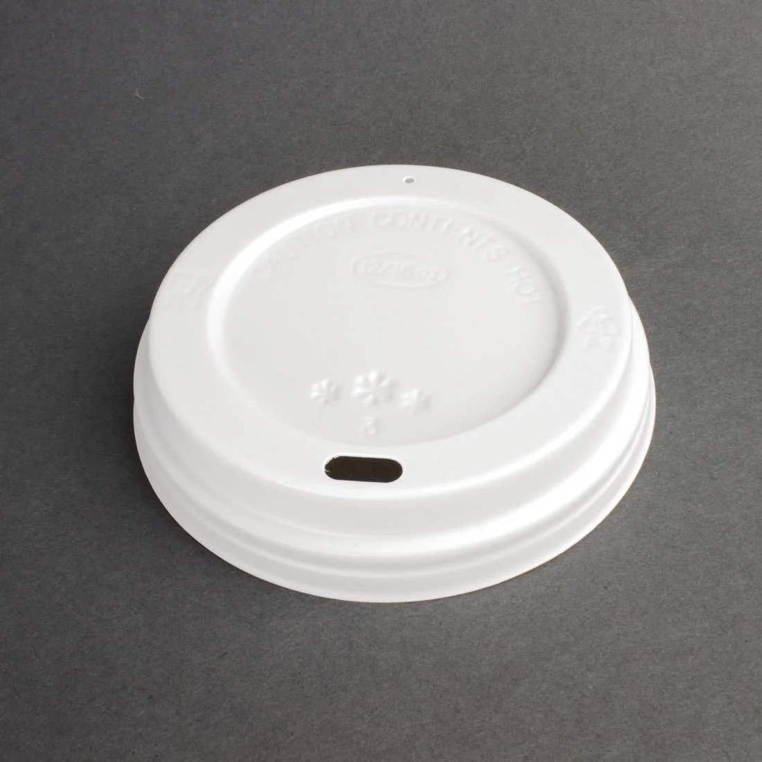 Fiesta Recyclable Coffee Cup Lids White 340ml / 12oz and 455ml / 16oz (Pack of 1000) - Image 2