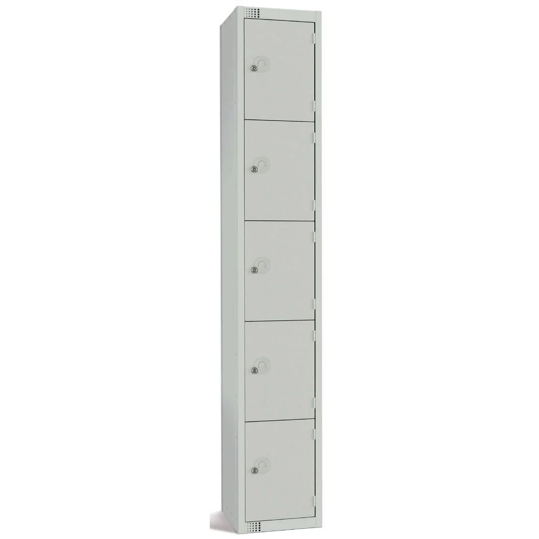 Elite Five Door Coin Return Locker Grey - Image 1