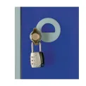 Elite Five Door Padlock Locker Blue - Image 2