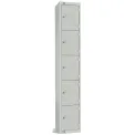 Elite Five Door Electronic Combination Locker Grey - Image 1