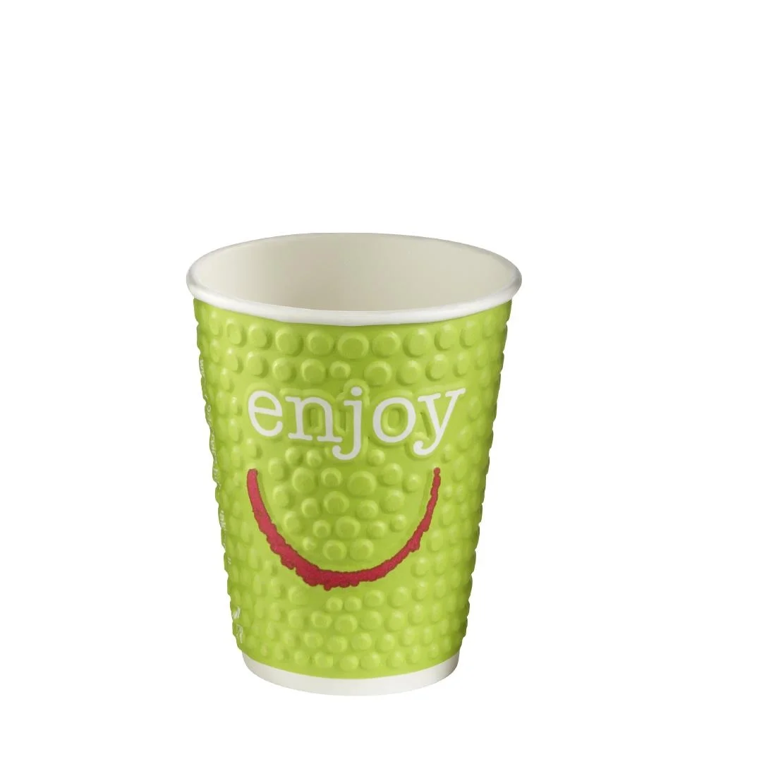 Huhtamaki Enjoy Double Wall Disposable Hot Cups 225ml / 8oz (Pack of 875) - Image 2