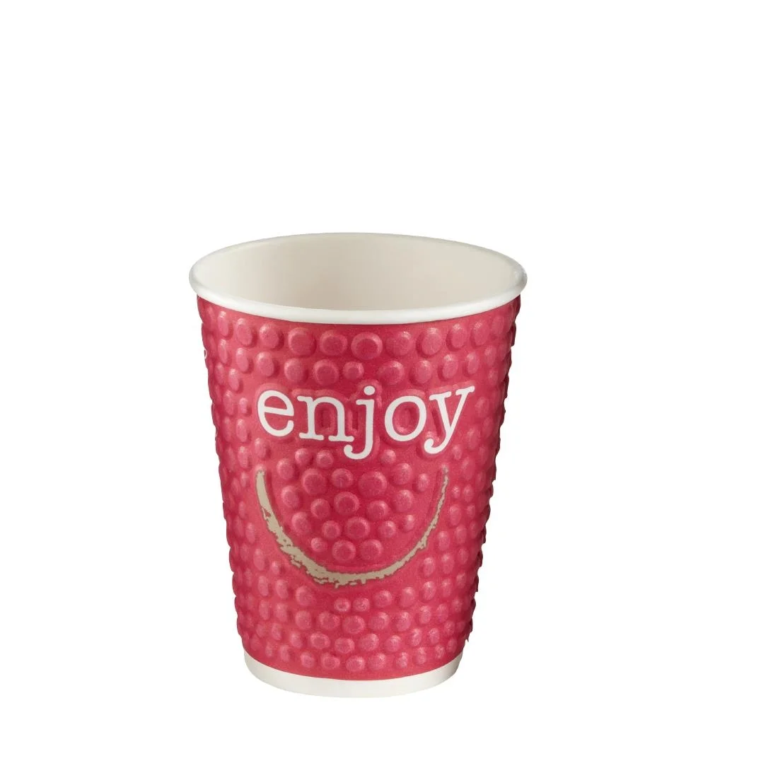 Huhtamaki Enjoy Double Wall Disposable Hot Cups 225ml / 8oz (Pack of 875) - Image 5