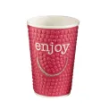 Huhtamaki Enjoy Double Wall Disposable Hot Cups 455ml / 16oz (Pack of 560) - Image 7