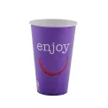 Huhtamaki Enjoy Paper Cold Cups 455ml / 16oz (Pack of 1000) - Image 7