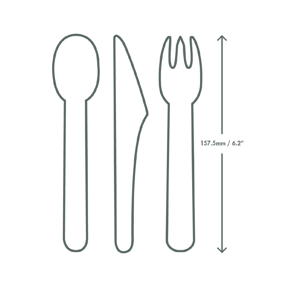 Vegware Compostable Paper Spoon (Pack 1000) - Image 3