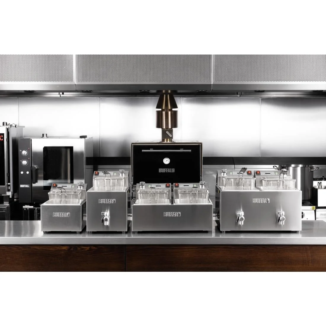 Buffalo Electric Fryer with Timer 2x5Ltr - Image 3