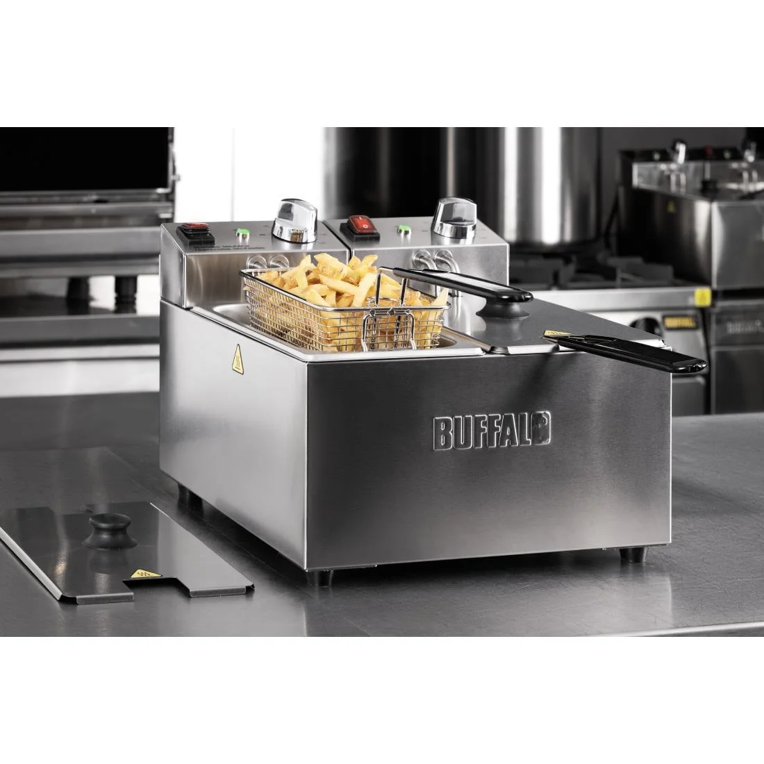 Buffalo Countertop Electric Fryer 2x3Ltr - Image 10