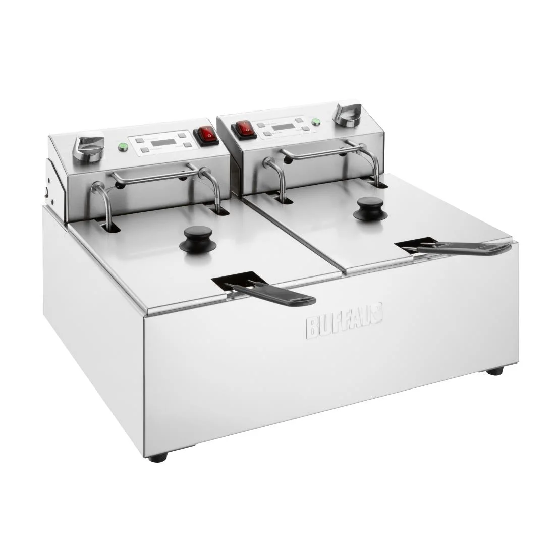 Buffalo Electric Fryer with Timer 2x5Ltr - Image 1