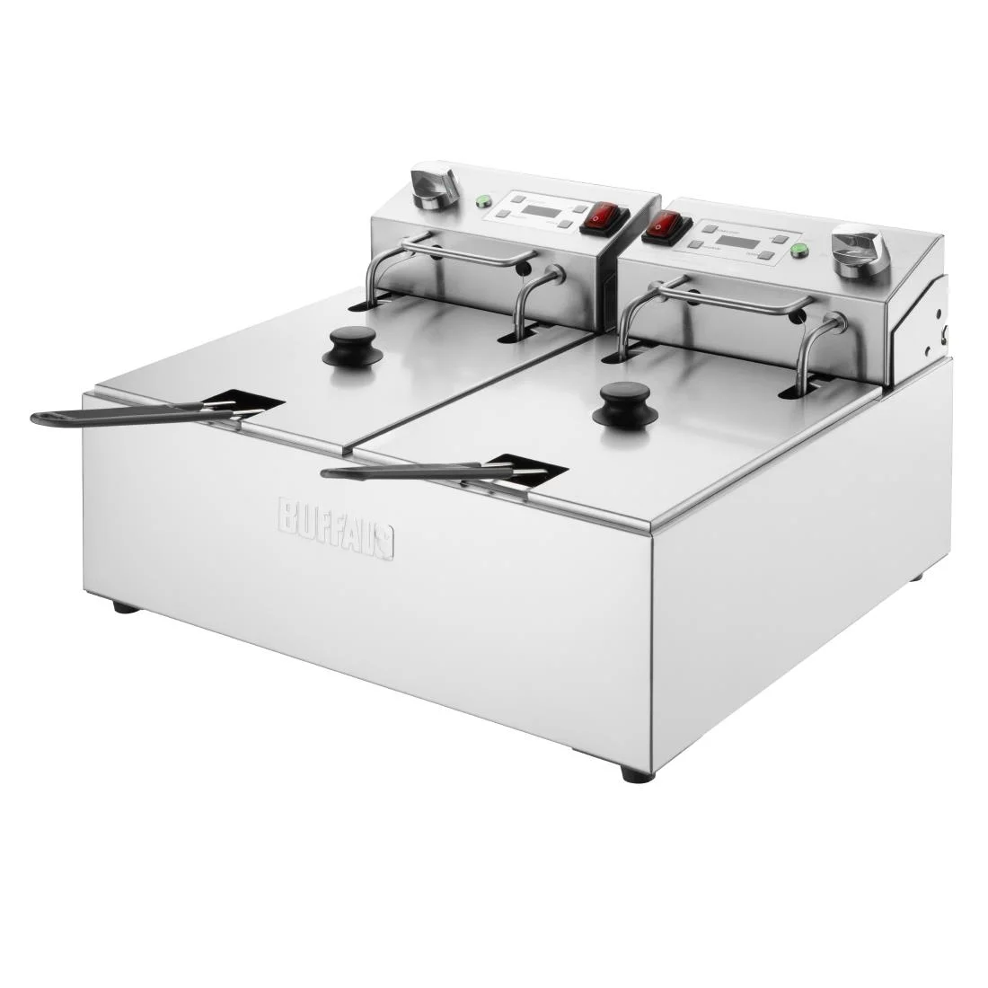 Buffalo Electric Fryer with Timer 2x5Ltr - Image 4
