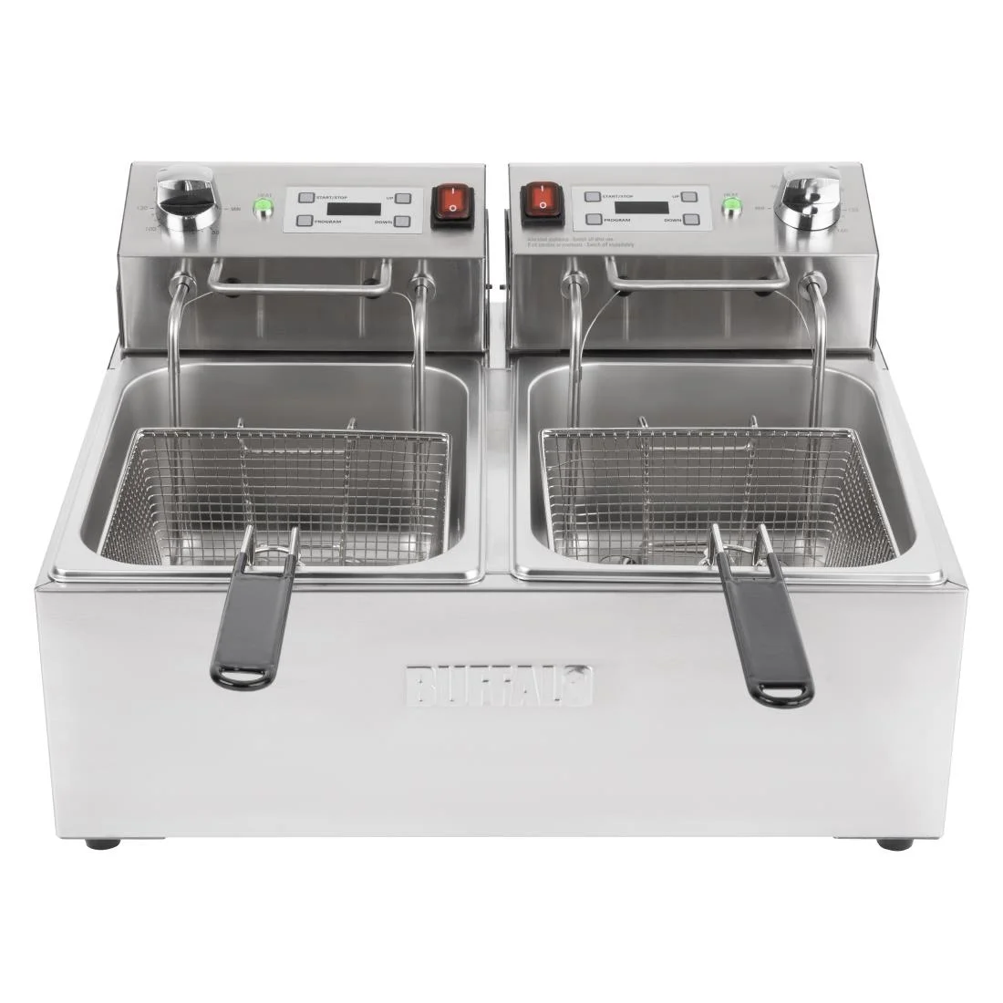 Buffalo Electric Fryer with Timer 2x5Ltr - Image 9