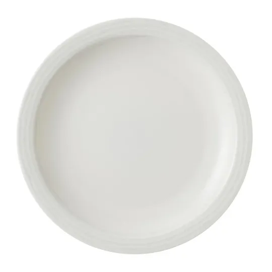 Dudson Harvest Nova Plates Norse White 254mm (12 Pack)