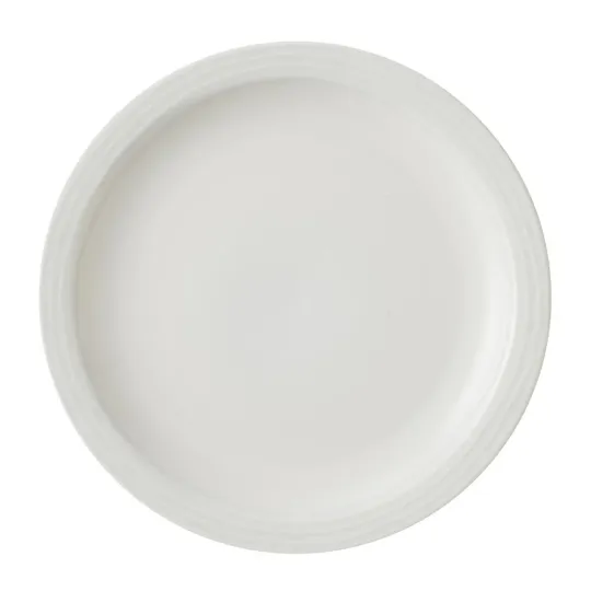 Dudson Harvest Nova Plates Norse White 228mm (12 Pack)