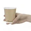 Fiesta Compostable Coffee Cups Double Wall 227ml / 8oz (Pack of 500) - Image 3