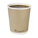 Fiesta Compostable Coffee Cups Double Wall 227ml / 8oz (Pack of 500) - Image 4