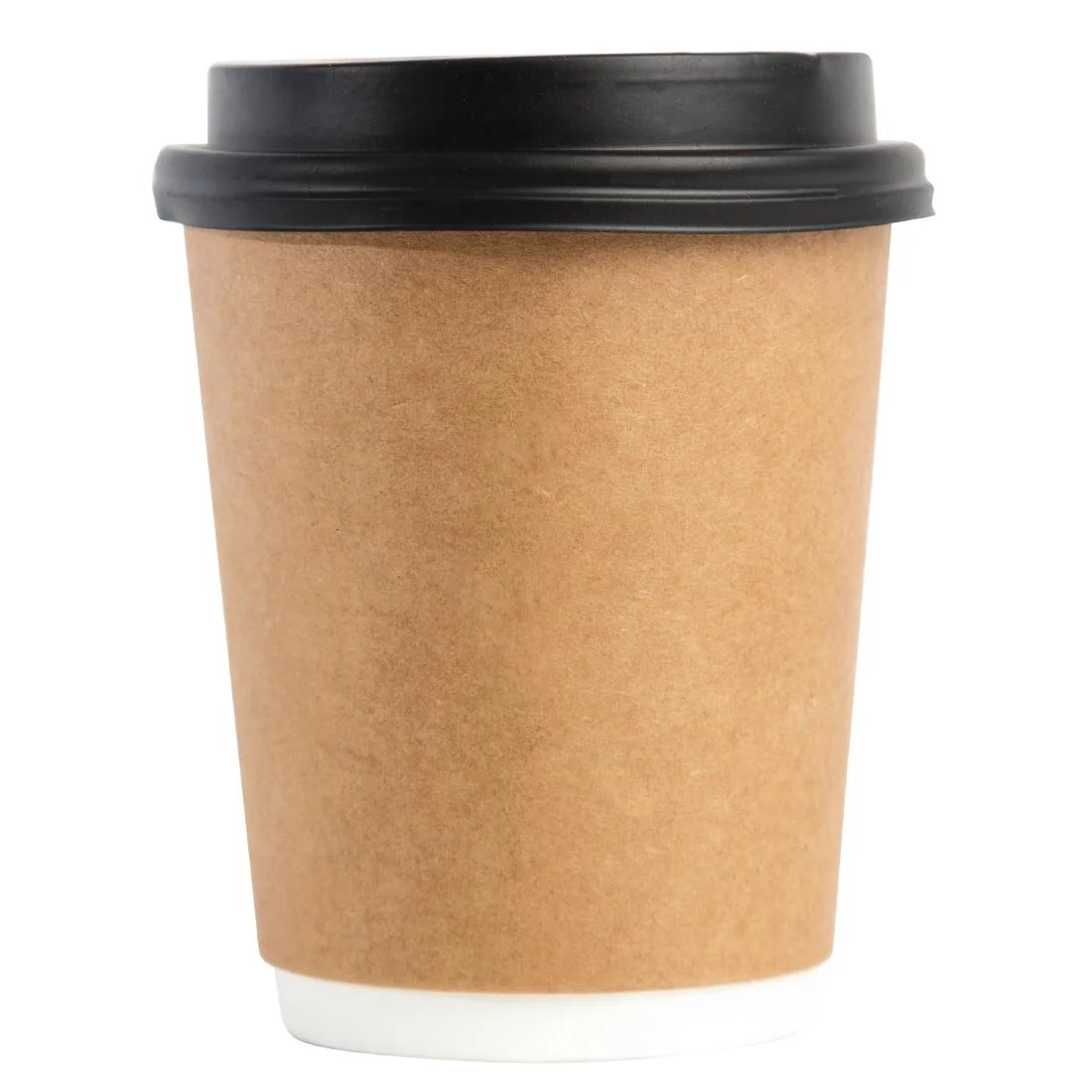 Fiesta Recyclable Coffee Cup Lids Black 225ml / 8oz (Pack of 50) - Image 4
