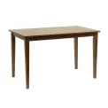 Pimlico Rectangular Dining Table Dark Walnut - Image 1