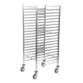 Matfer Bourgeat 20 Level Gastronorm Racking Trolley 2/1GN - Image 1