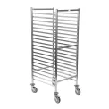 Matfer Bourgeat 20 Level Gastronorm Racking Trolley 2/1GN - Image 3