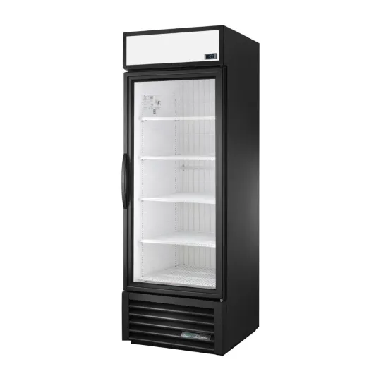 True Upright Retail Merchandiser Black