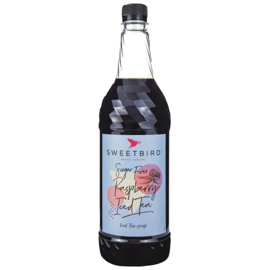 Sweetbird Raspberry Iced Tea Sugar-Free Syrup 1Ltr