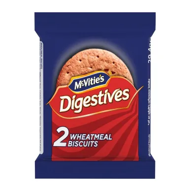 McVitie's Digestives Twin Biscuit Packs (24 x 2 Biscuits)