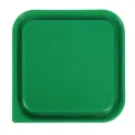 Cambro Camsquare Food Storage Container Lid Green (6 Pack) - Image 4
