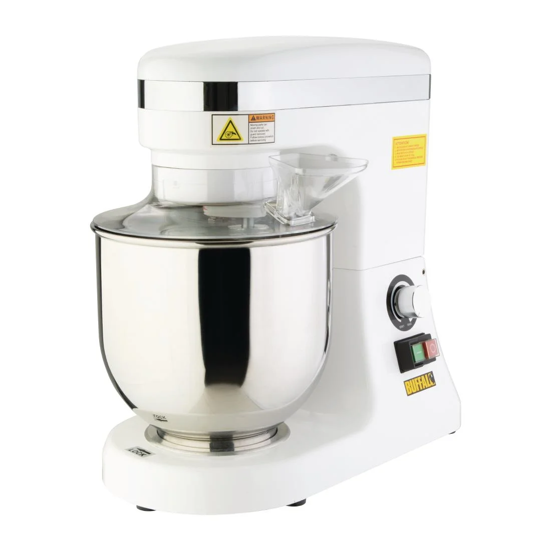 Buffalo 7Ltr White Planetary Mixer - Image 1