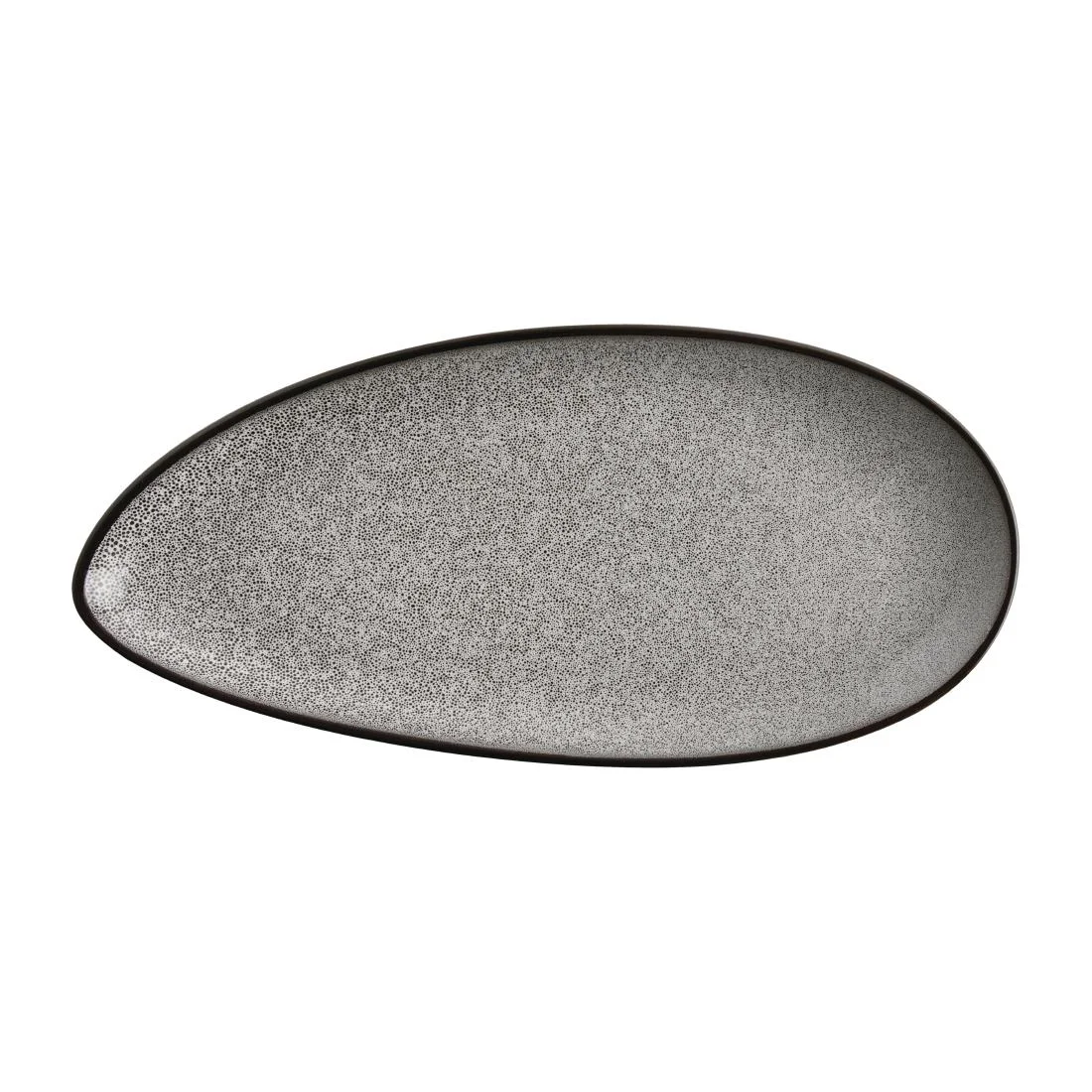 Olympia Mineral Leaf Plate 255mm - Image 1