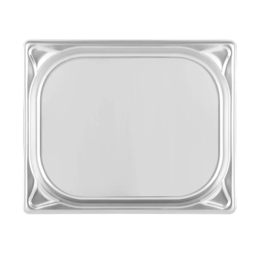 Vogue Heavy Duty Stainless Steel 1/2 Gastronorm Tray 20mm - Image 2