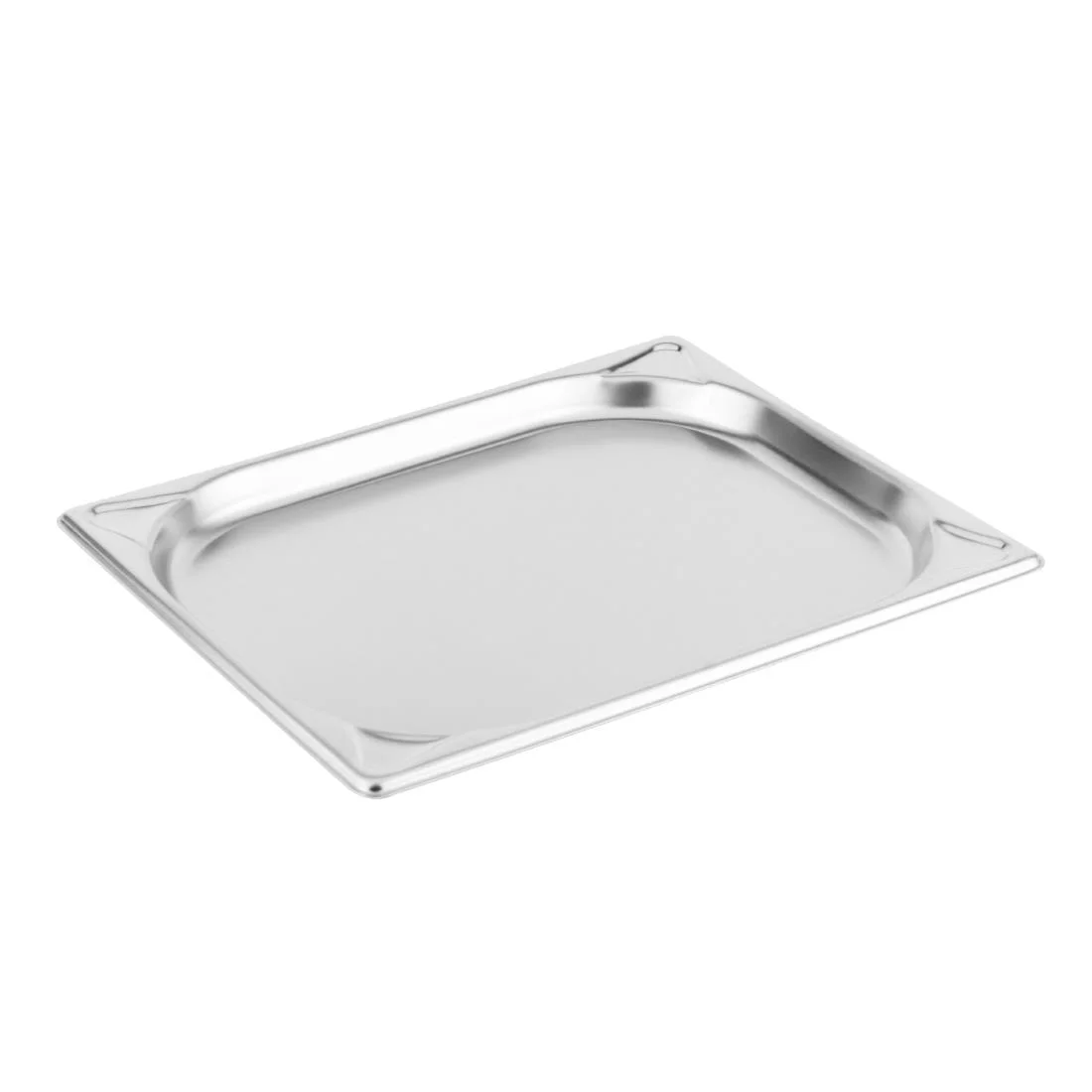 Vogue Heavy Duty Stainless Steel 1/2 Gastronorm Tray 20mm - Image 1