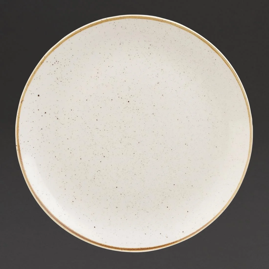 Churchill Stonecast Deep Coupe Plates Barley White 280mm (12 Pack) - Image 1