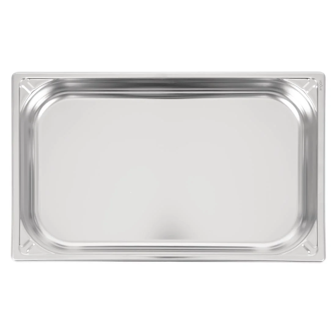 Vogue Heavy Duty Stainless Steel 1/1 Gastronorm Tray 65mm - Image 4