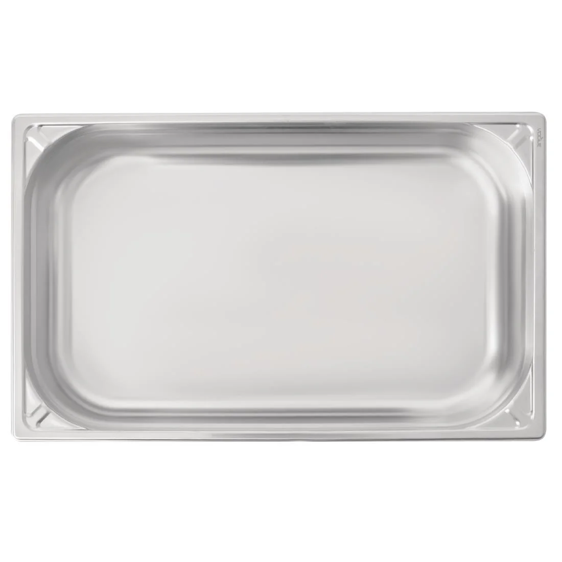 Vogue Heavy Duty Stainless Steel 1/1 Gastronorm Tray 100mm - Image 4