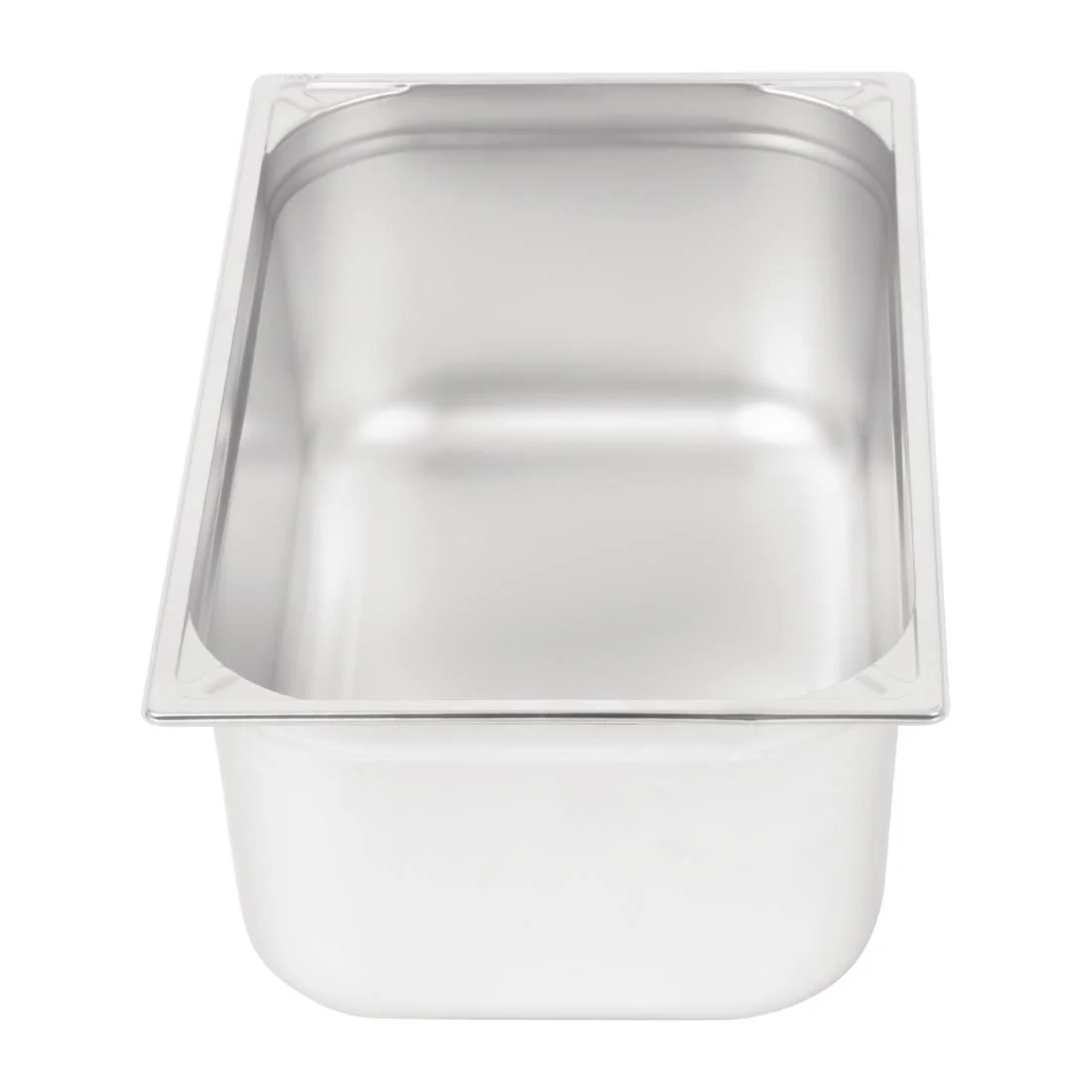 Vogue Heavy Duty Stainless Steel 1/1 Gastronorm Tray 200mm - Image 4
