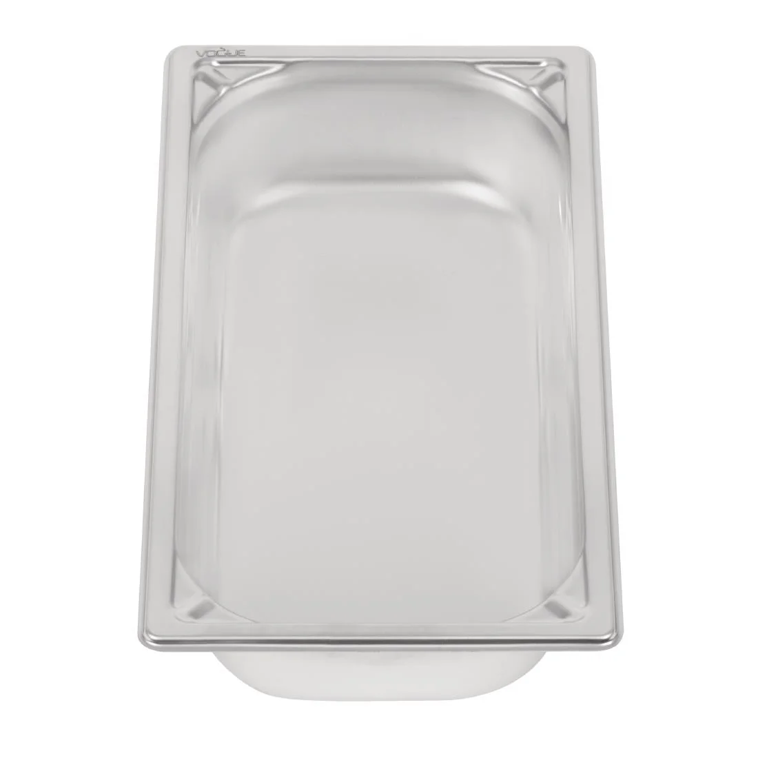 Vogue Heavy Duty Stainless Steel 1/3 Gastronorm Tray - Image 2