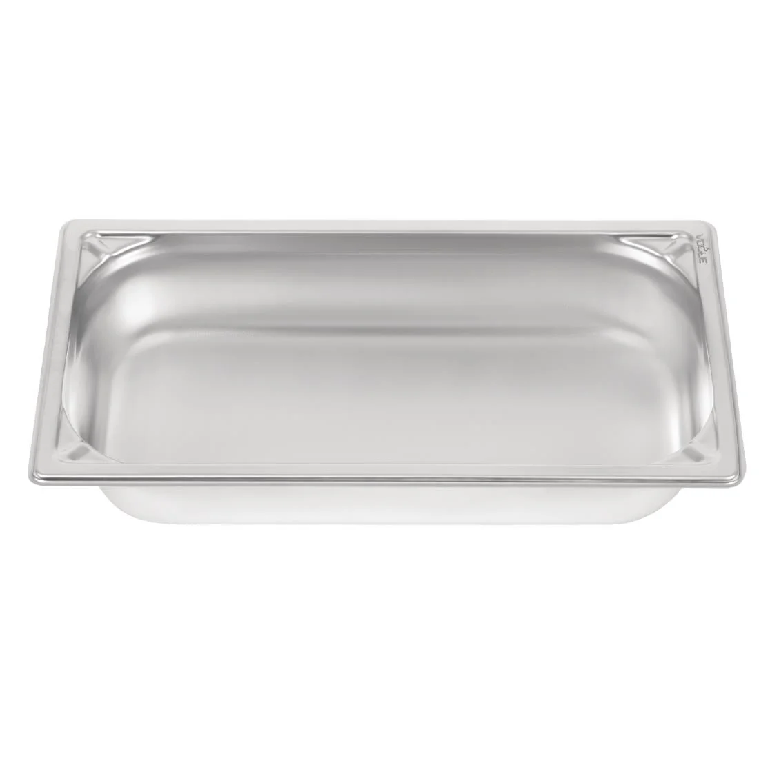 Vogue Heavy Duty Stainless Steel 1/3 Gastronorm Tray - Image 3