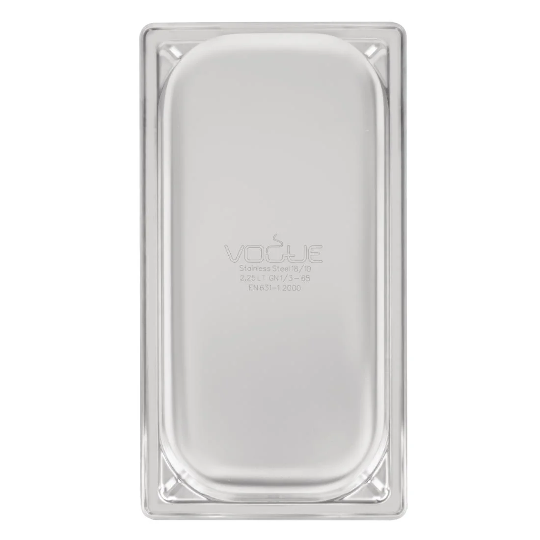 Vogue Heavy Duty Stainless Steel 1/3 Gastronorm Tray - Image 6
