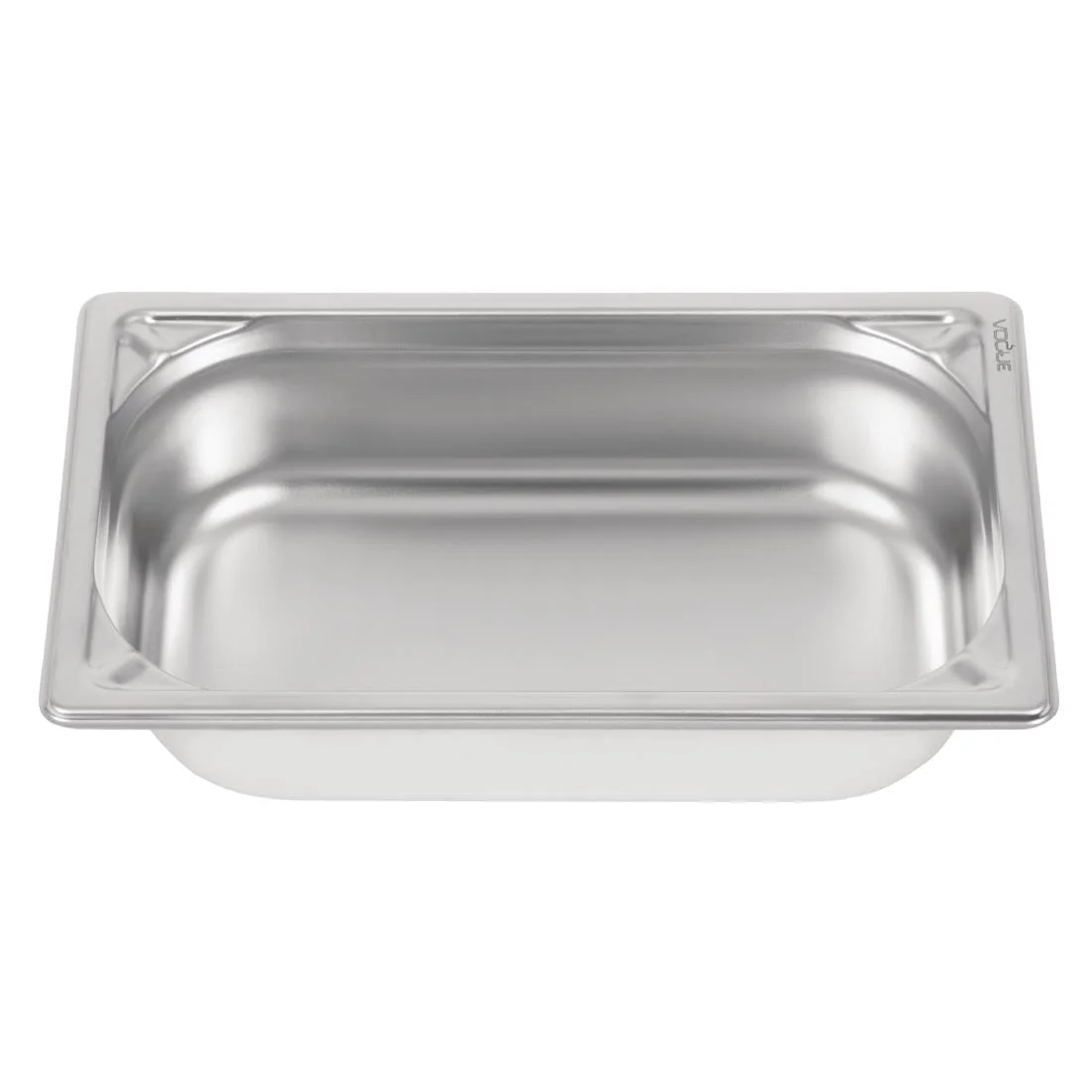 Vogue Heavy Duty Stainless Steel 1/4 Gastronorm Tray - Image 3