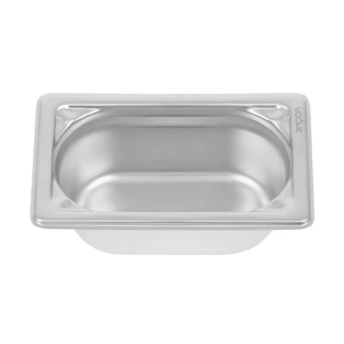 Vogue Heavy Duty Stainless Steel 1/9 Gastronorm Tray - Image 3