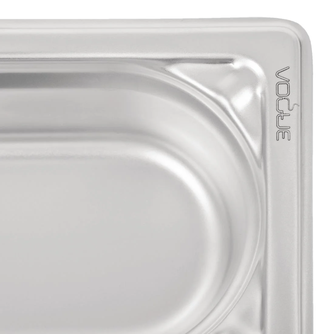 Vogue Heavy Duty Stainless Steel 1/9 Gastronorm Tray - Image 5
