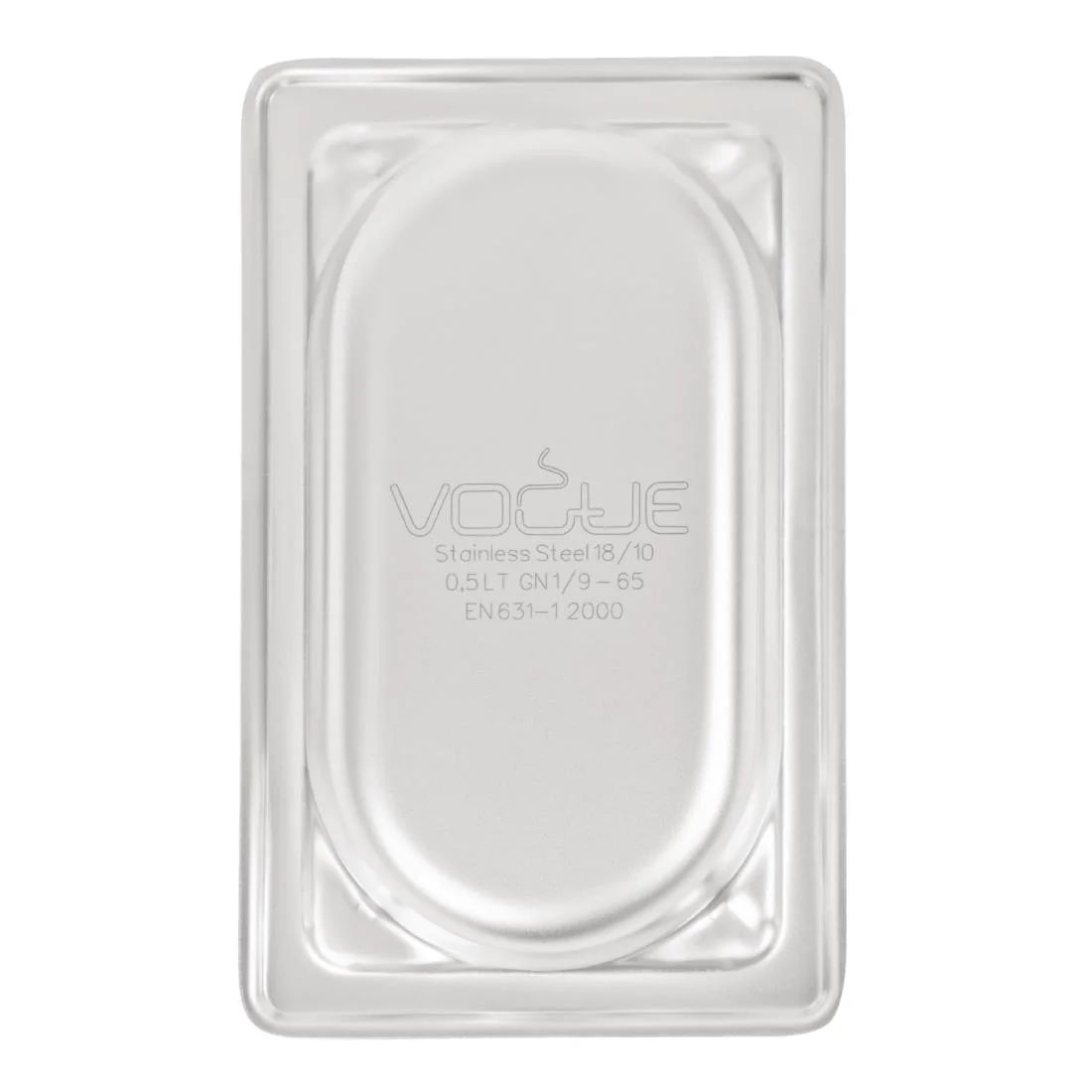 Vogue Heavy Duty Stainless Steel 1/9 Gastronorm Tray - Image 6