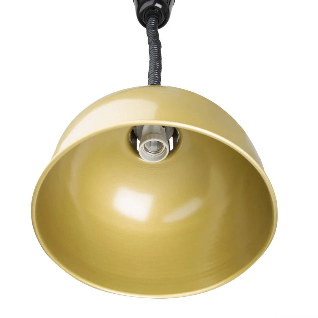 Buffalo Retractable Dome Heat Shade Pale Gold Finish - Image 3